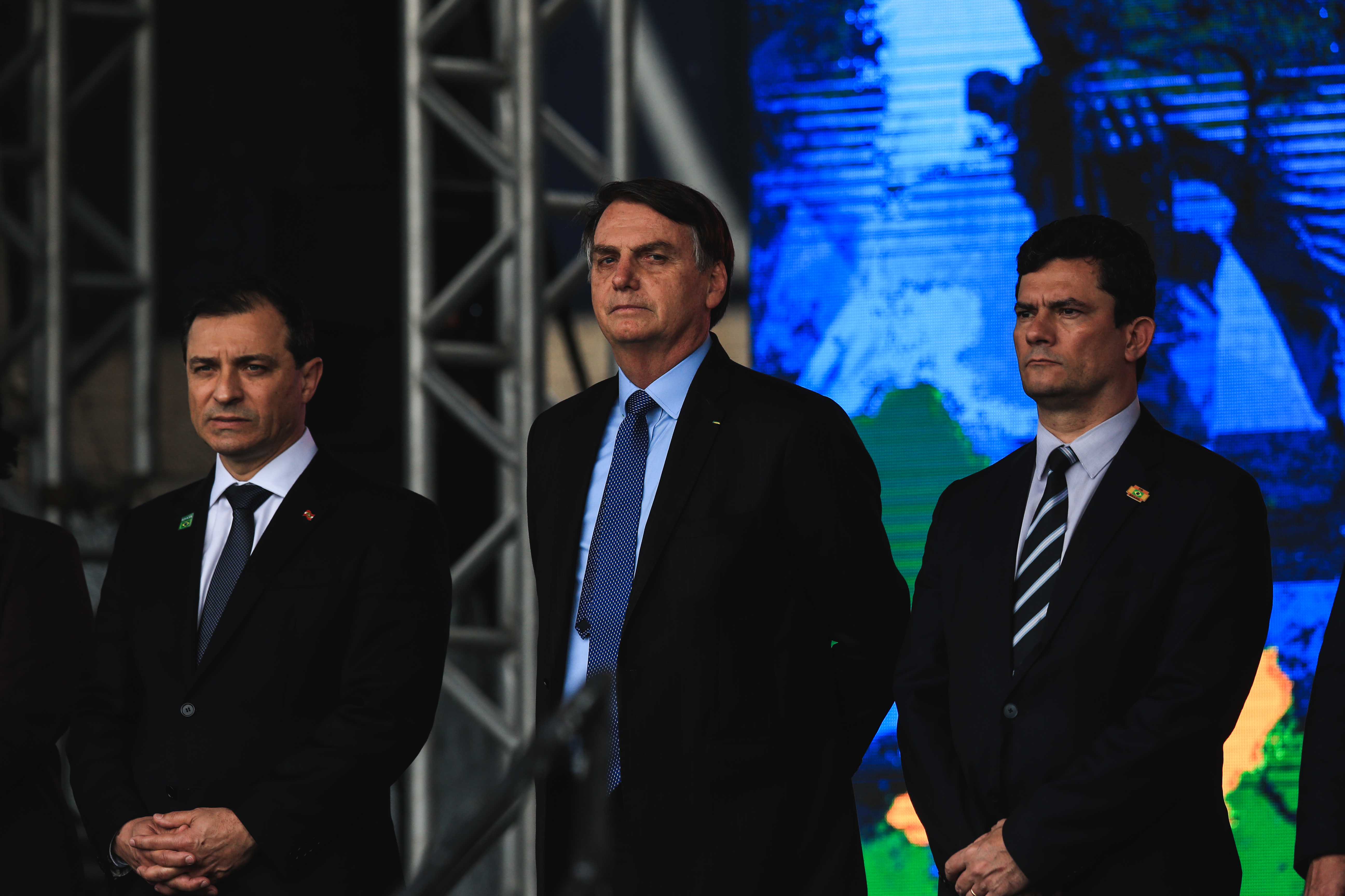 Presidente Jair Bolsonaro esteve em Florianópolis para formatura da PRF Primeira visita do presidente a Florianópolis