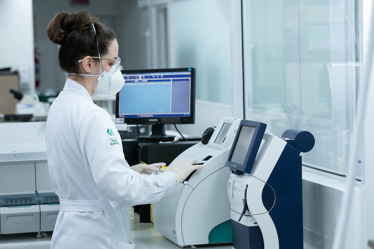 Laboratório SC é referência estadual em exames laboratoriais.