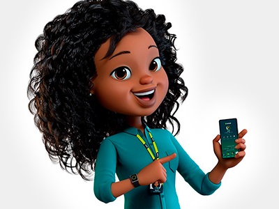 Robô Alice tem uma imagem mais brasileira Robô Alice tem uma imagem mais brasileira