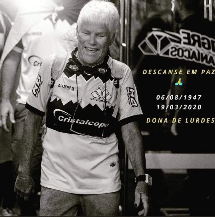 Dona de Lourdes, a torcedora fanática pelo Criciúma