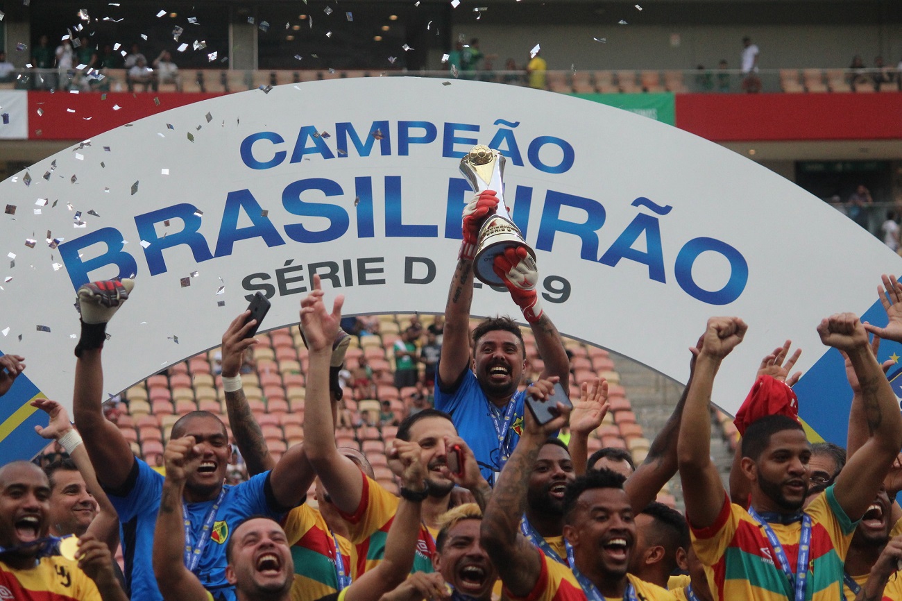 Brusque foi campeão da Série D em 2019. Brusque - Campeão - Brasileirão Série D - NSC