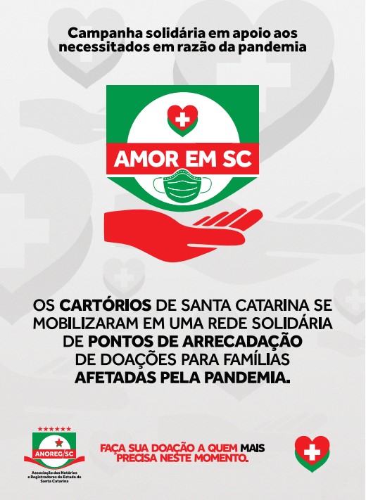 Campanha “Amor em SC” Campanha “Amor em SC”