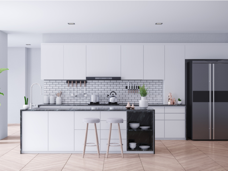Cozinha com decoração contemporânea Cozinha com decoração contemporânea