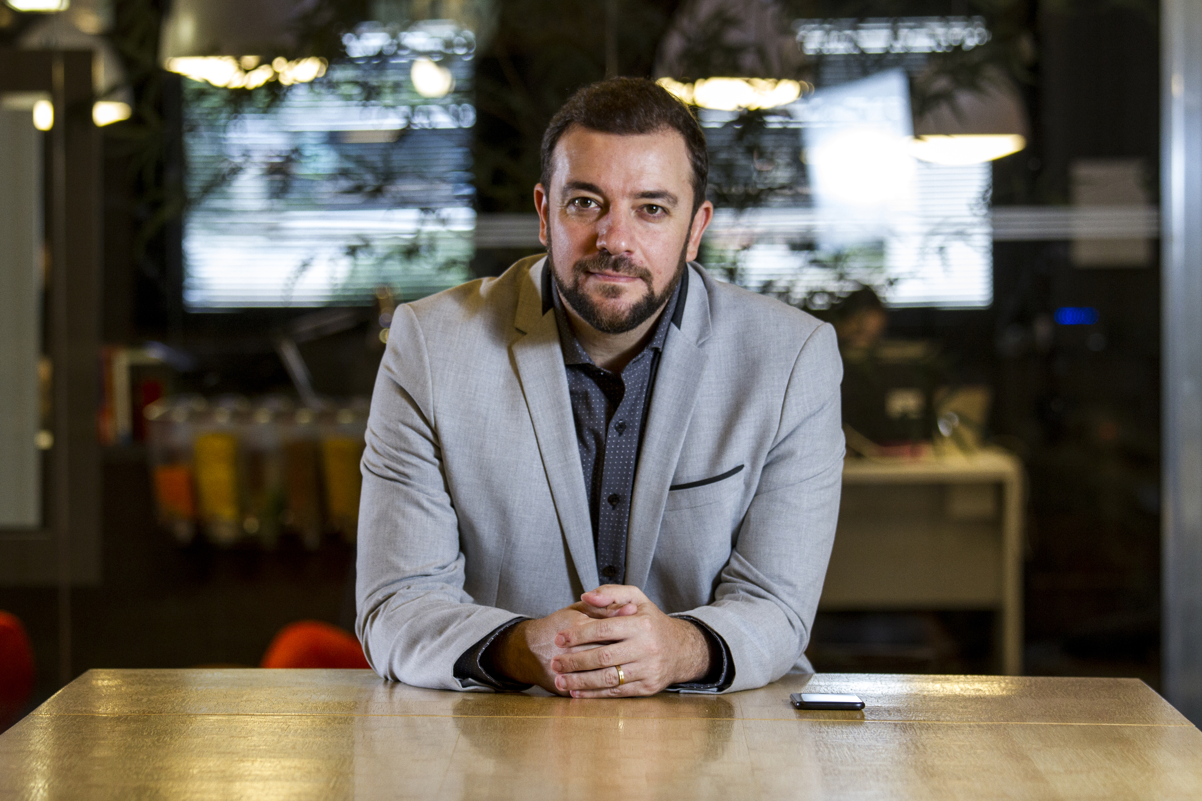 Luciano Moura, diretor do Mercado da NSC