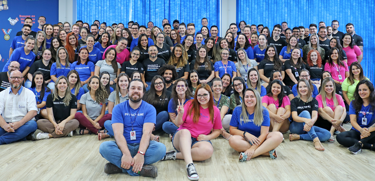 Crescimento exponencial da empresa resulta na geração de empregos. Equipe - Multiplike - NSC