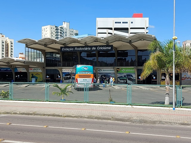 O visual atual da Rodoviária, com os seus 45 anos de história O visual atual da Rodoviária, com os seus 45 anos de história