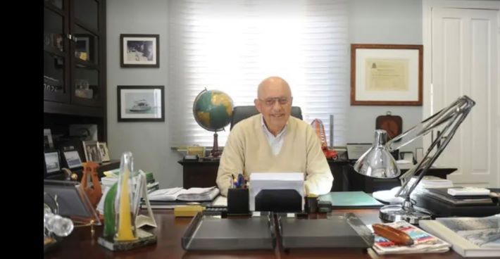 Henrique Loyola, presidente da Fiação São Bento, que quando secretário, há 30 anos, sugeriu a construção de centro de eventos em BC