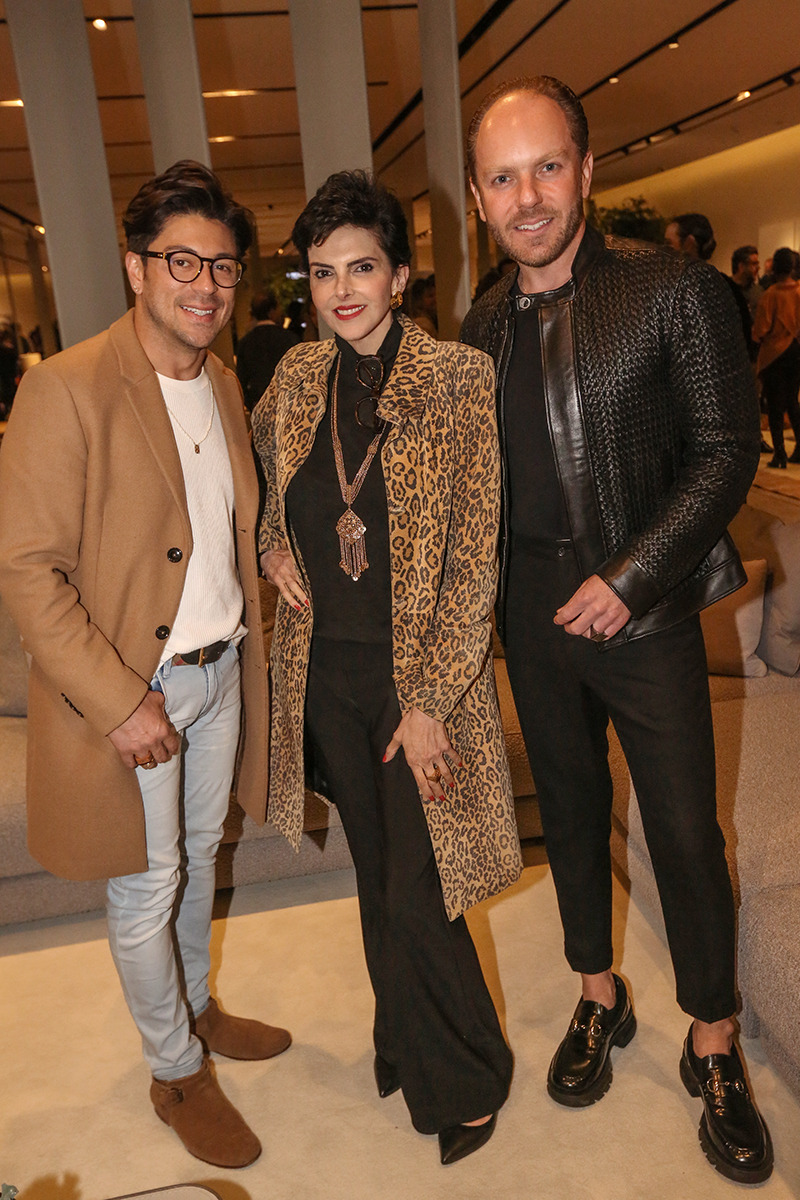 Jefferson Silva, Luciana Daux e Jamil Nicolau