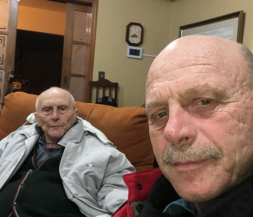 Com o filho Ronaldo no último Dia dos Pais, em agosto Com o filho Ronaldo no último Dia dos Pais, em agosto