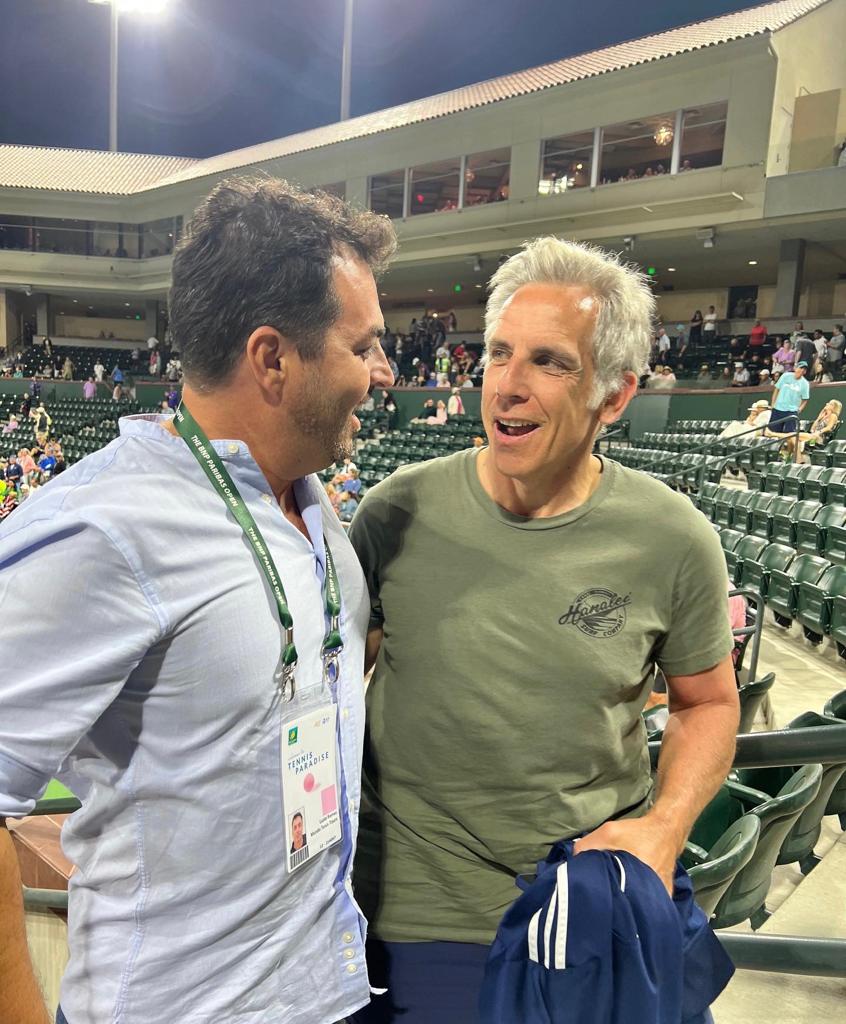 Depois da treta - e da partida - Luzio e Ben deram boas risadas Depois da treta - e da partida - Luzio e Ben deram boas risadas