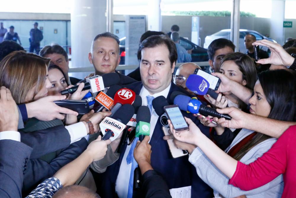Maia se mostrou otimista em aprovar reforma da Previdência em segundo turno nesta sexta-feira Maia se mostrou otimista em aprovar reforma da Previdência em segundo turno nesta sexta-feira