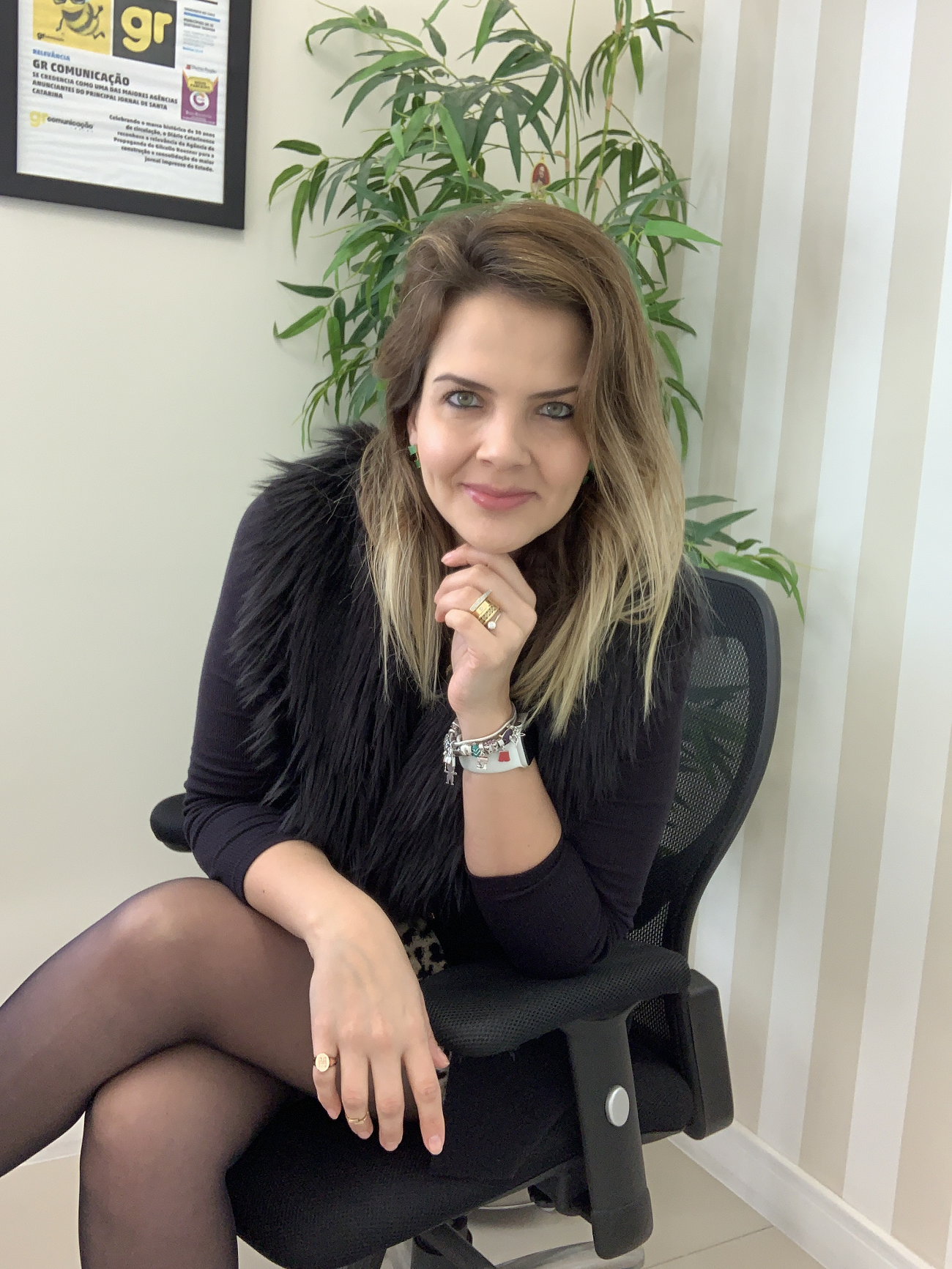 Marcela Roesner Brancher é a atual CEO da empresa