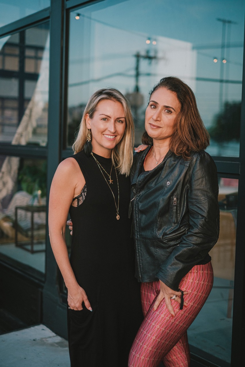 Mel Hoffmann e Cris Derani