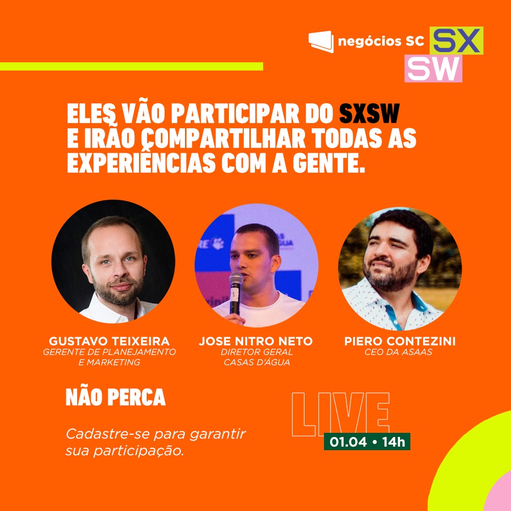 NSC Talks irá apresentar os principais insights e temas debatidos no SXSW 2021. NSC Talks