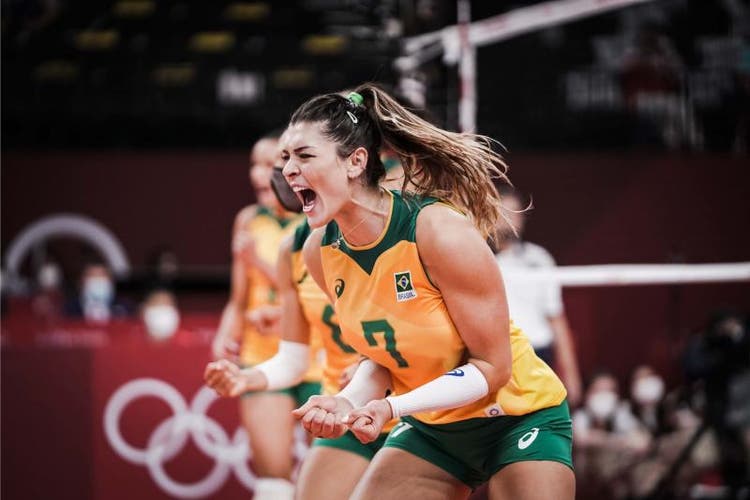 Rosamaria, natural de Nova Trento, foi destaque no jogo Rosamaria, natural de Nova Trento, foi destaque no jogo