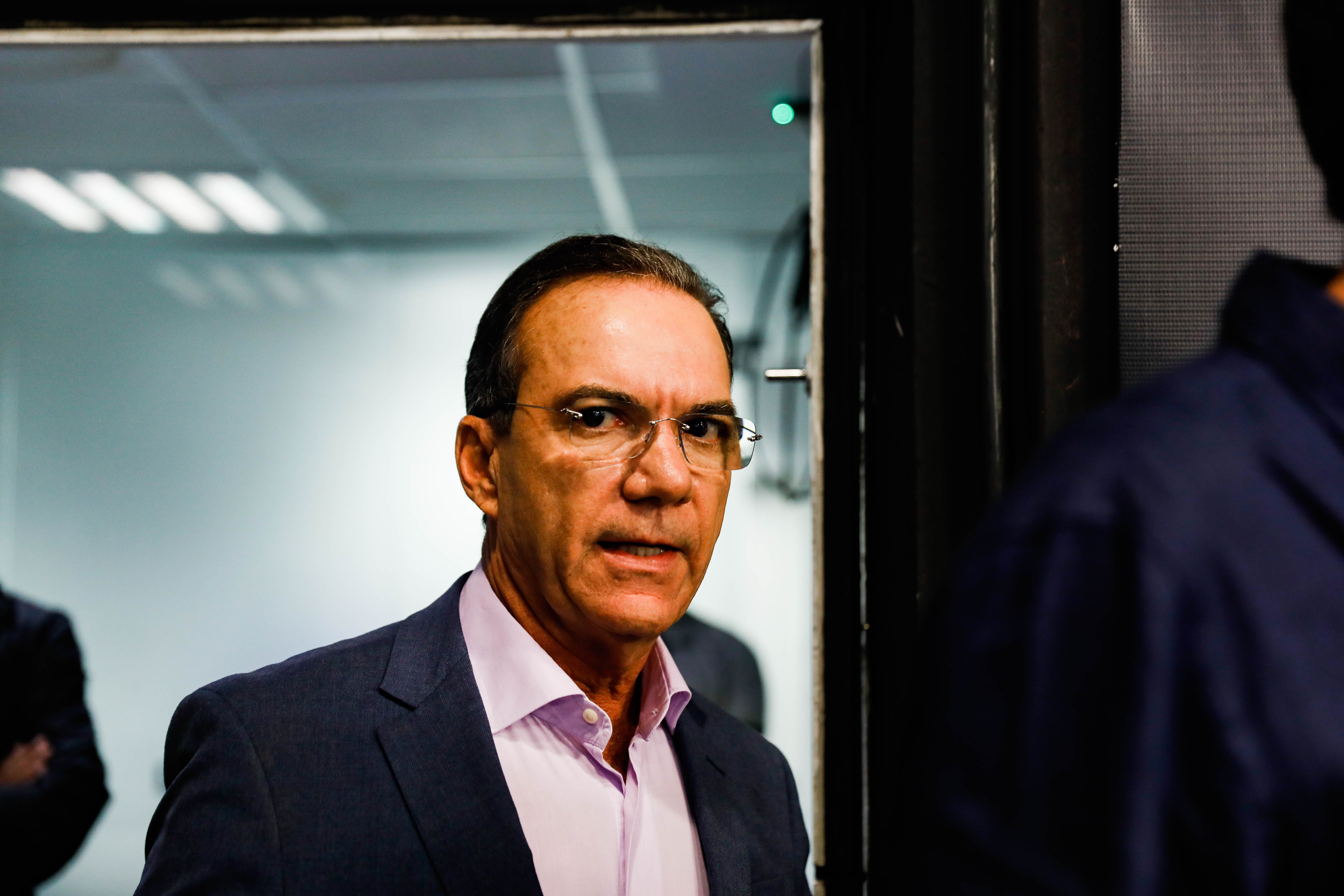 Décio Lima em debate na NSC TV Décio Lima em debate na NSC TV