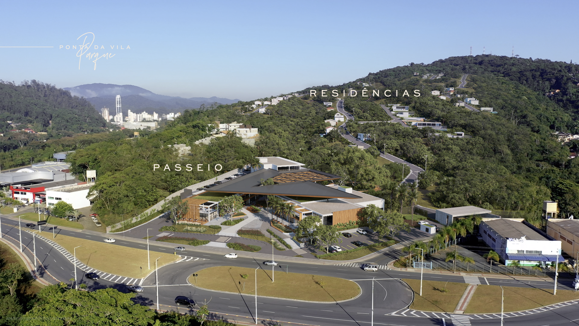 Além da área residencial, complexo também será formado por um strip mall, tipo diferente de shopping