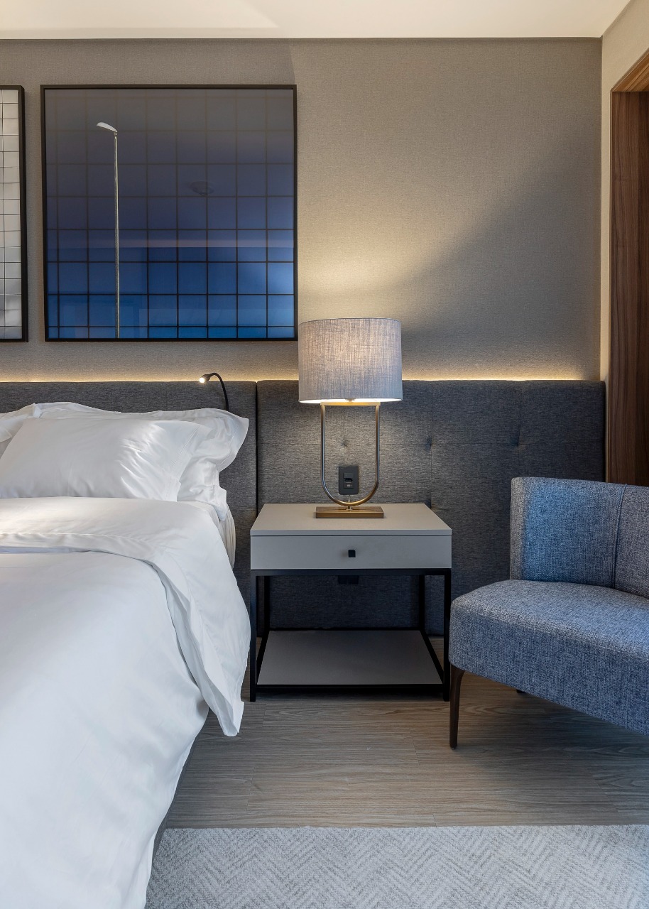 Todos os apartamentos possuem tecnologia de última geração e o conforto das roupas de cama da inigualável marca Trousseau Todos os apartamentos possuem tecnologia de última geração e o conforto das roupas de cama da inigualável marca Trousseau