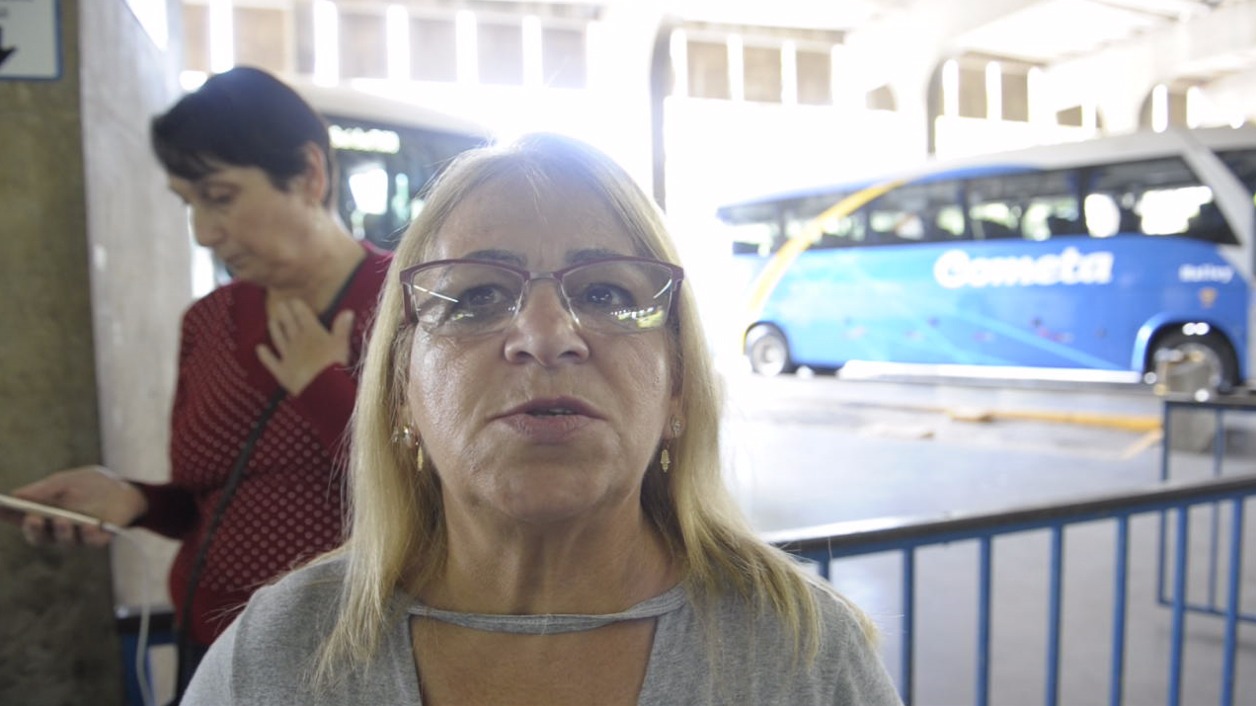 Moradora de Blumenau, Nilsa Pires estava no ônibus Moradora de Blumenau, Nilsa Pires estava no ônibus