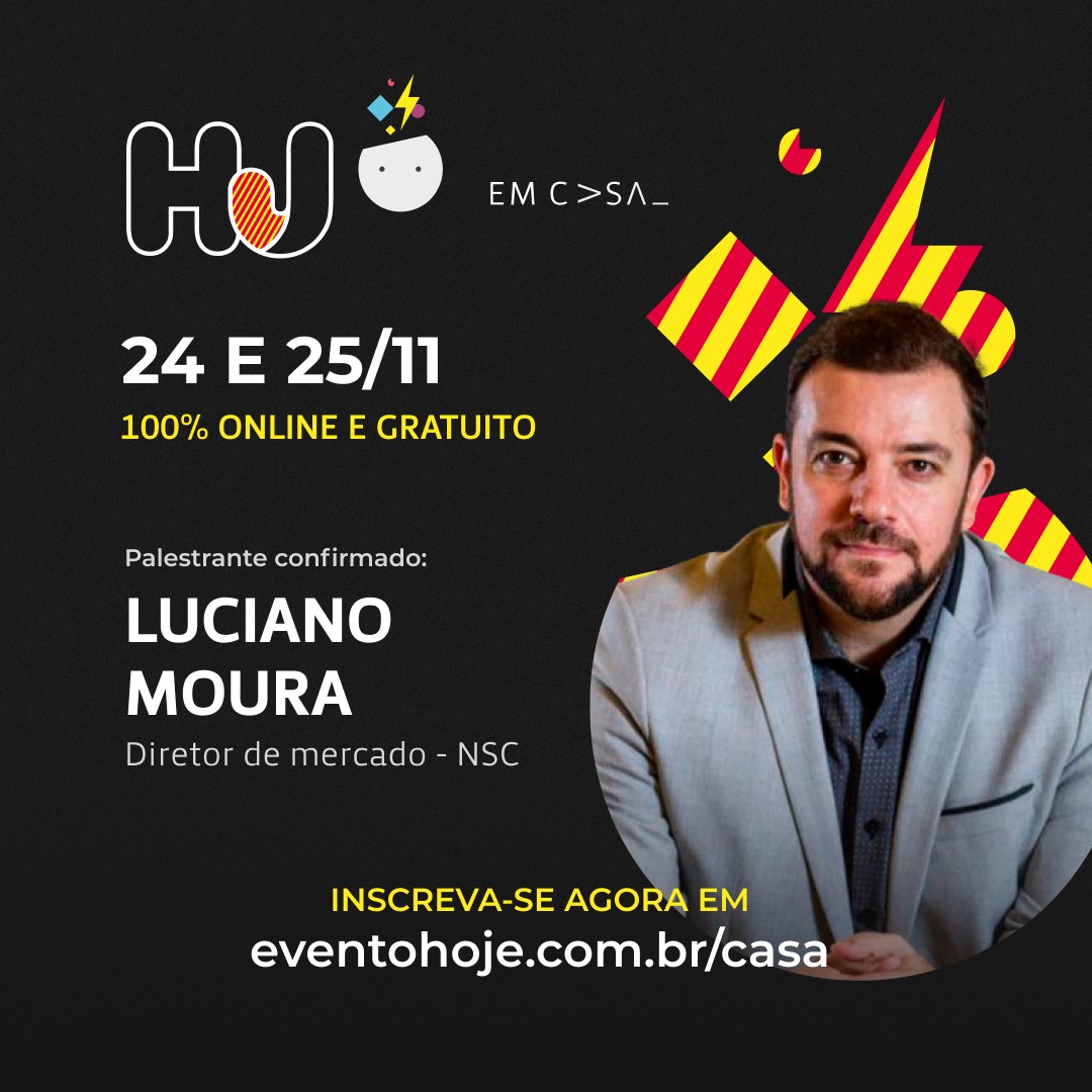 Entre os convidados desta edição, está o diretor de mercado da NSC Comunicação, Luciano Moura