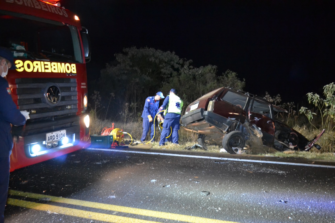 Acidente grave aconteceu por volta das 18h30 de sábado Acidente grave aconteceu por volta das 18h30 de sábado