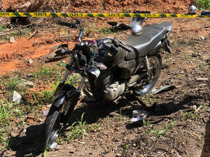 Duas motos se envolveram na batida