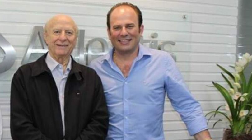 Alberto Botega e sobrinho Alberto Botega e sobrinho