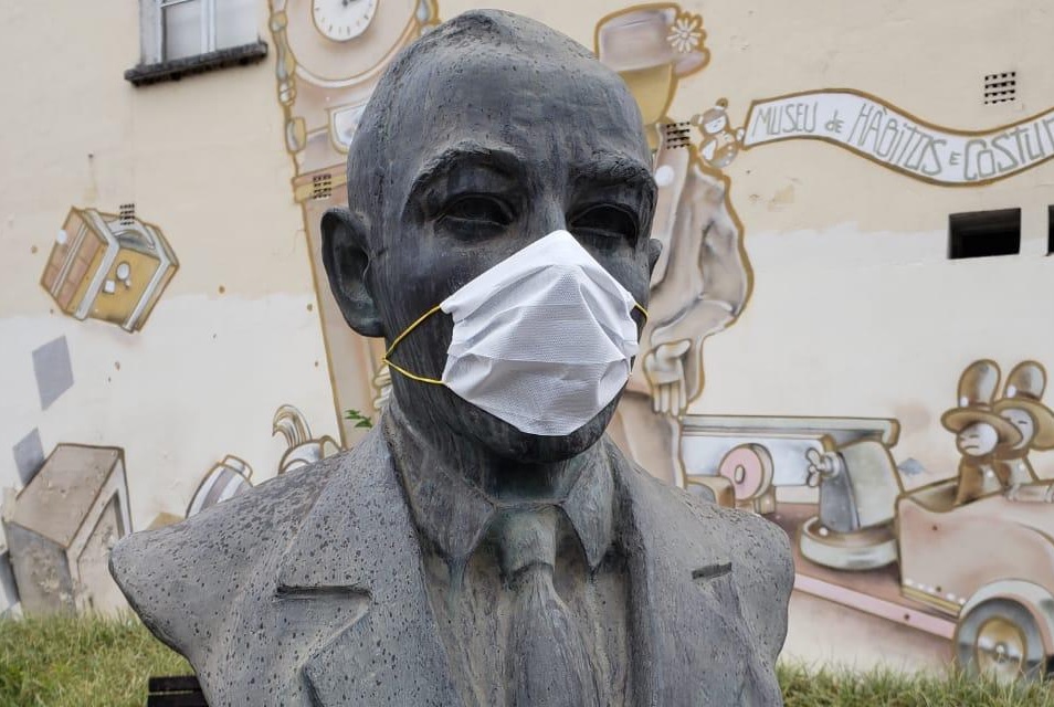 Monumento a Alwin Schrader, no Centro Histórico Alwin Schrader