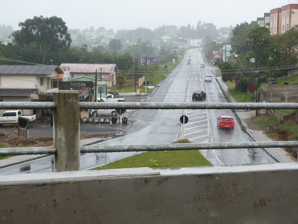 Viaduto da SC-445, na Vila Zuleima, passa sobre a SC-445 Viaduto da SC-445, na Vila Zuleima, passa sobre a SC-445
