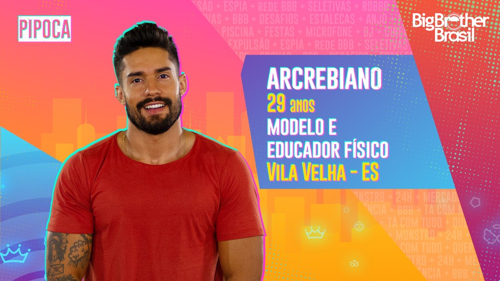 Arcrebiano é mais um dos brothers confirmados no BBB 21 Arcrebiano BBB 21