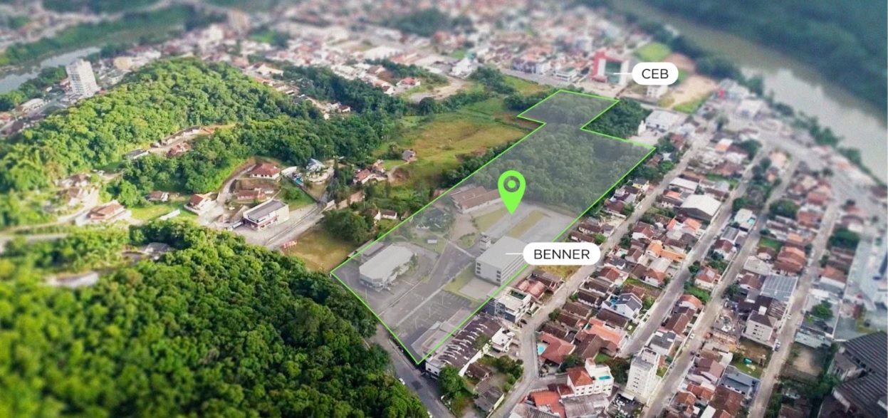 Projeto será implantado em área de 50 mil metros quadrados entre as Ruas Itajaí e Antônio Treis Projeto será implantado em área de 50 mil metros quadrados entre as Ruas Itajaí e Antônio Treis