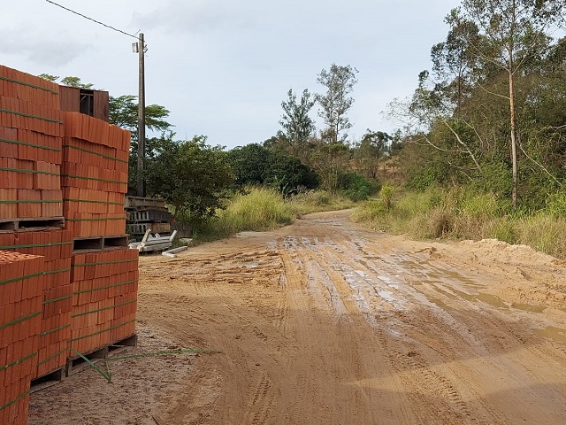 Um dos pontos por onde a obra passará em Criciúma Um dos pontos por onde a obra passará em Criciúma