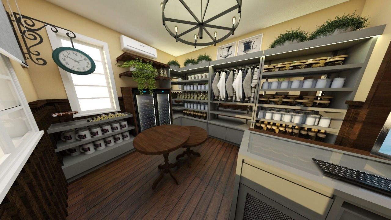 Proposta também prevê uma loja de souvenires e produtos especiais