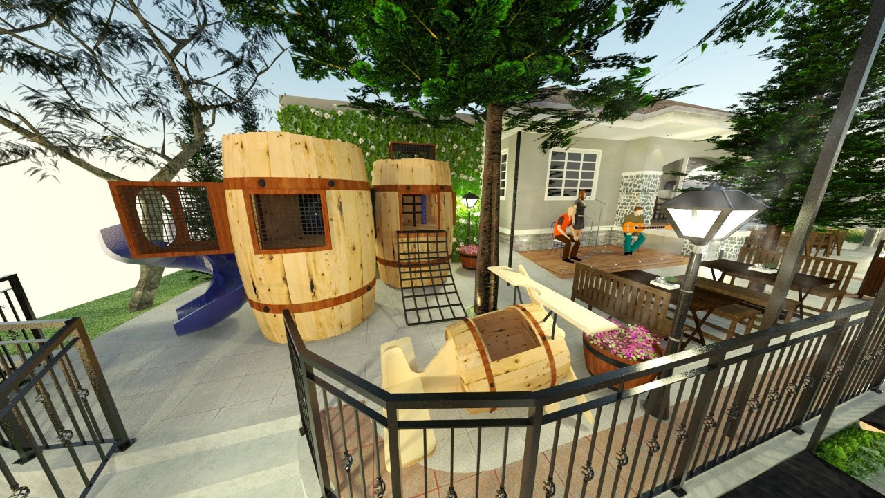 O Biergarten Pomerânia terá área de lazer para crianças e será pet friendly