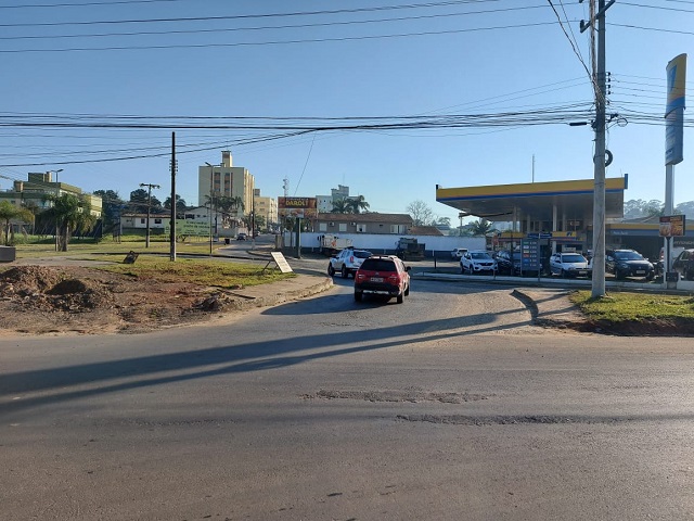 Local onde será construído um elevado nos próximos meses Local onde será construído um elevado nos próximos meses