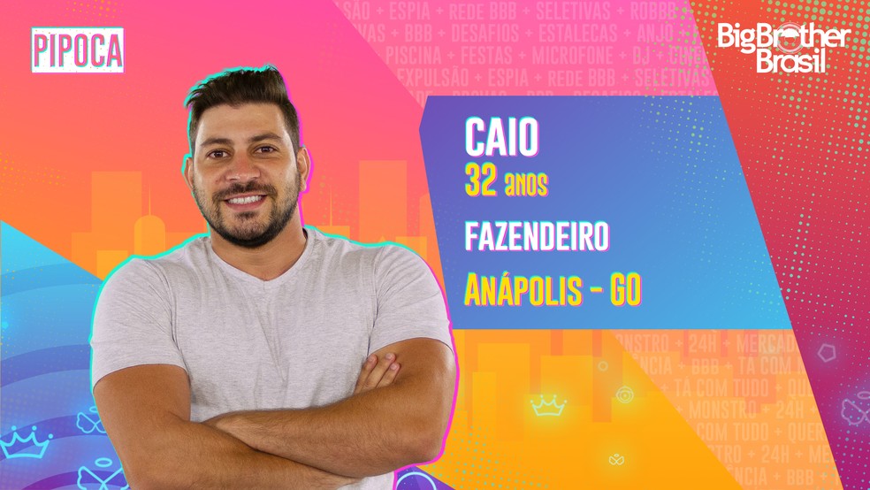 Caio é fazendeiro e se inscreveu para participar do programa Caio BBB 21