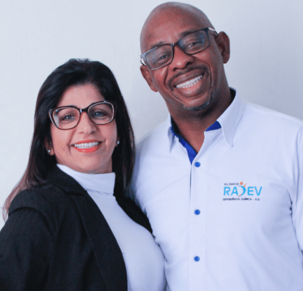 Os diretores da RADEV, Margarete e Mauro