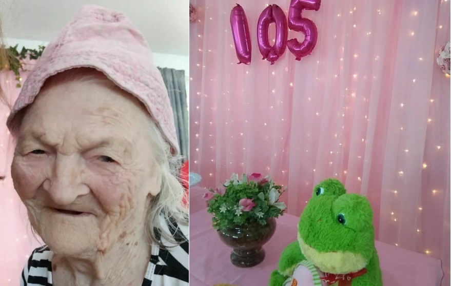Dona Catarina chegou aos 105 anos Dona Catarina chegou aos 105 anos