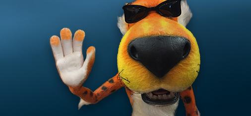 Ação da marca Cheetos Ação da marca Cheetos