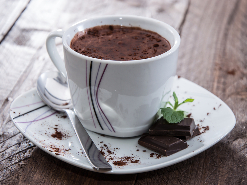 Chocolate quente italiano Chocolate quente italiano
