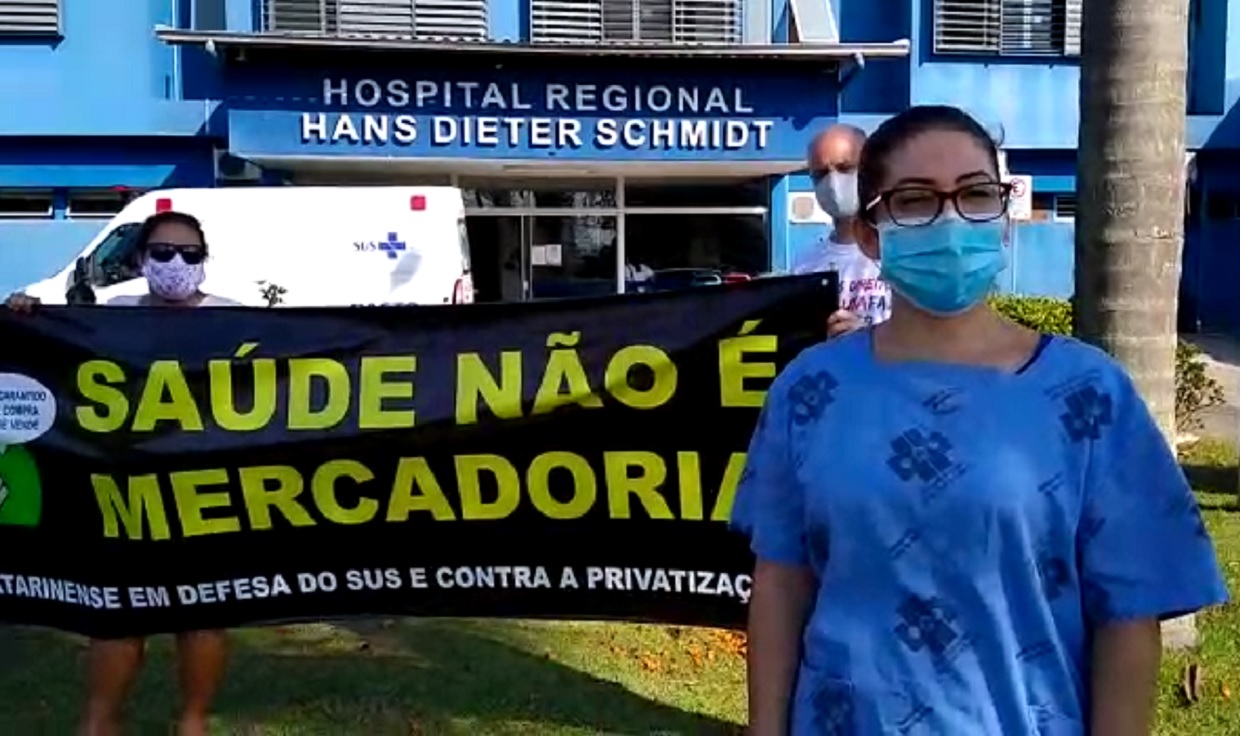 Cleidi Raimundo Feiler, técnica de enfermagem do hospital Cleidi Raimundo Feiler, técnica de enfermagem do hospital