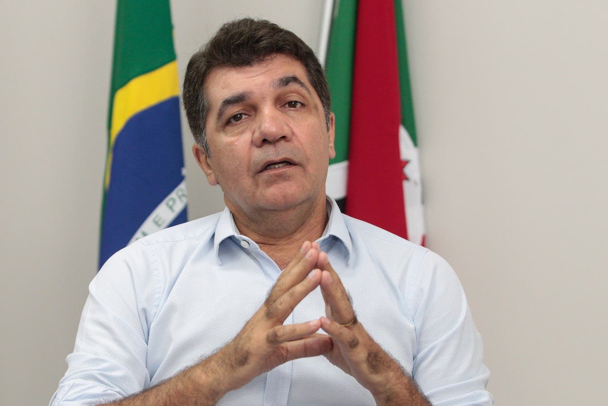 Clésio Salvaro, prefeito de Criciúma Clésio Salvaro, prefeito de Criciúma
