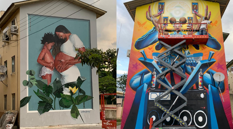 Galeria vertical no bairro Abraão Galeria vertical no bairro Abraão