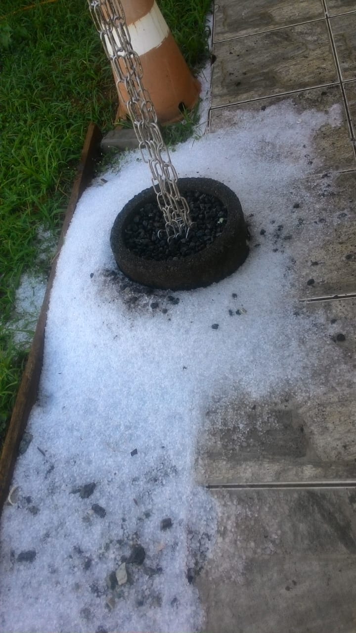 Granizo em Indaial Granizo em Indaial