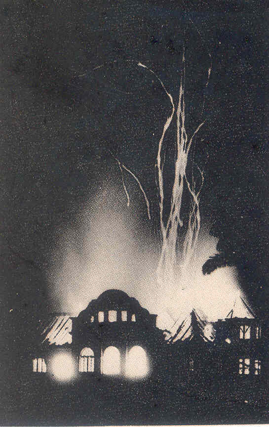 Sede do poder público municipal foi parcialmente destruída