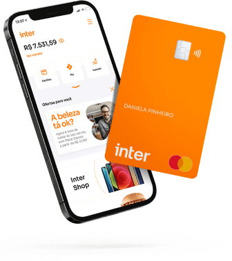 O Banco Inter também garante cashbacks nas compras. O Banco Inter também garante cashbacks nas compras.