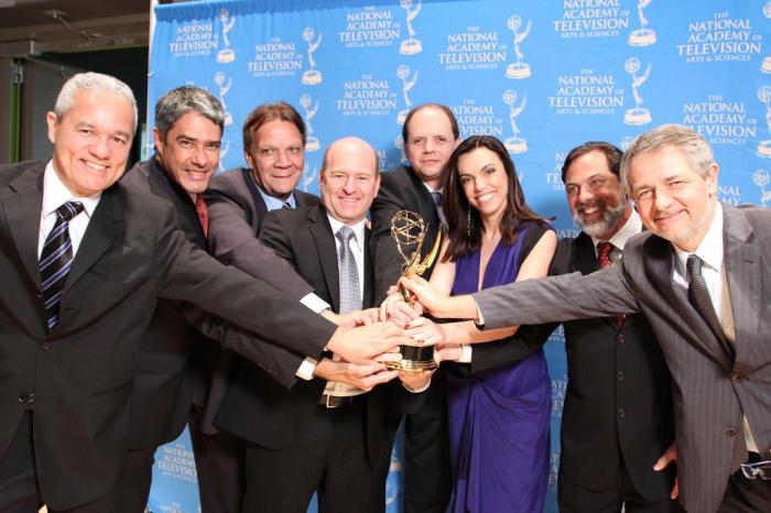 JN ganhou um Emmy Internacional na categoria notícia em 2011 JN ganhou um Emmy Internacional na categoria notícia em 2011