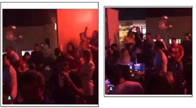 Ação traz imagens de festas realizadas no local durante a pandemia Ação traz imagens de festas realizadas no local durante a pandemia