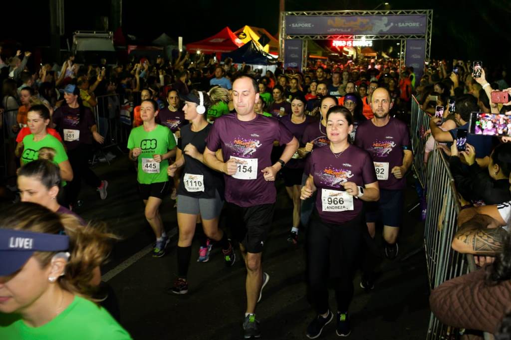 Largada da corrida Largada da corrida