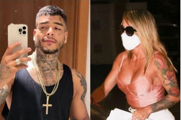 MC Kevin estava na companhia da modelo Bianca Dominguez quando caiu da sacada de um apartamento no Rio de Janeiro MC Kevin estava na companhia da modelo Bianca Dominguez quando caiu da sacada de um apartamento no Rio de Janeiro